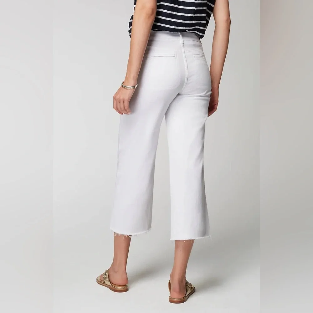 J. Jill Wide-Leg Welt-Pocket Crops - Picture 2 of 8